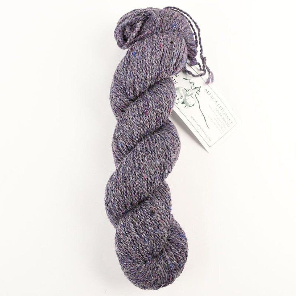 Green Mountain Spinnery Alpaca Elegance DK Yarn Alpaca Wool Lavender Cream